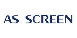 Logo view of AS-SCREEN mesh from PVF