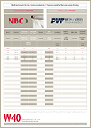 PVF GmbH | Flyer Siebdruck Gewebe WOLFRAM-SERIE