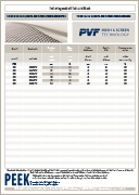 PVF GmbH | Flyer industrial mesh PEEK