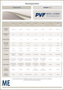 PVF GmbH | Materialeigenschaften im Überblick